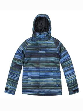 Burton Dryride X Mountain Dew Striped Ski Jacket Size S